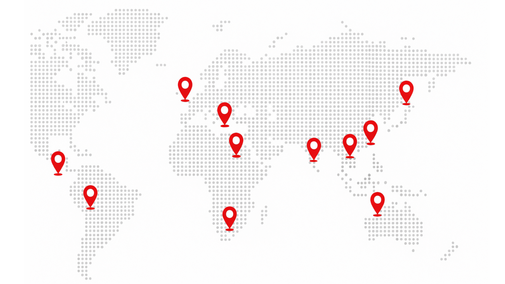Global Presence Map